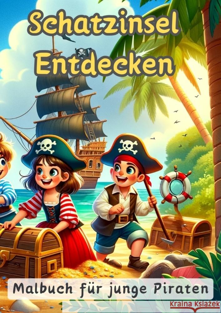 Schatzinsel Entdecken: Malbuch f?r junge Piraten Maxi Pinselzauber 9783384116451 Tredition Gmbh