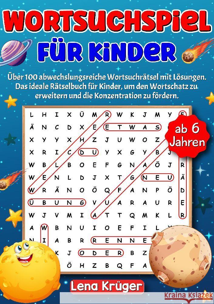 Wortsuchspiel für Kinder ab 6 Jahren Krüger, Lena 9783384130471
