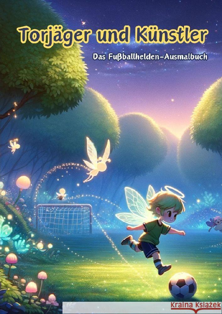 Torj?ger und K?nstler: Das Fu?ballhelden-Ausmalbuch Maxi Pinselzauber 9783384130488 Tredition Gmbh