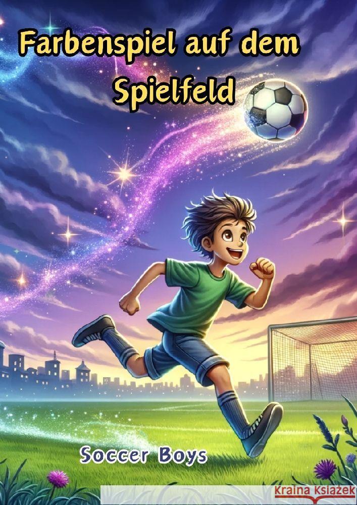 Farbenspiel auf dem Spielfeld: Soccer Boys Maxi Pinselzauber 9783384130556 Tredition Gmbh