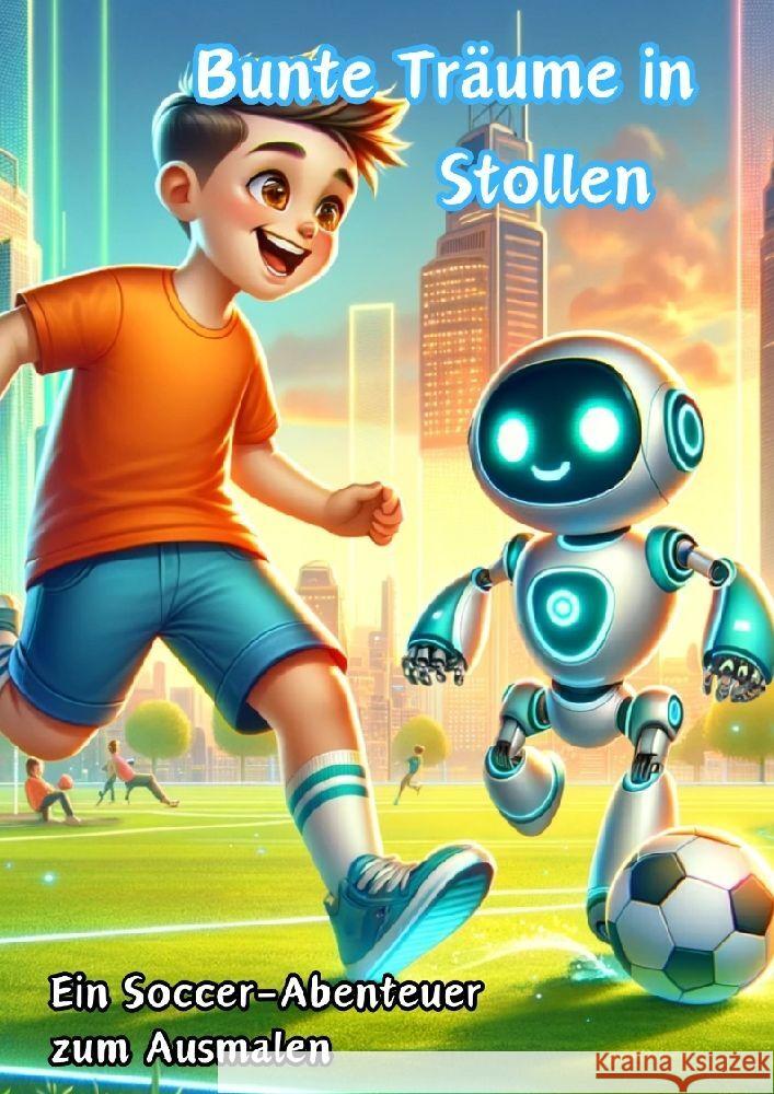 Bunte Tr?ume in Stollen: Ein Soccer-Abenteuer zum Ausmalen Maxi Pinselzauber 9783384130587 Tredition Gmbh