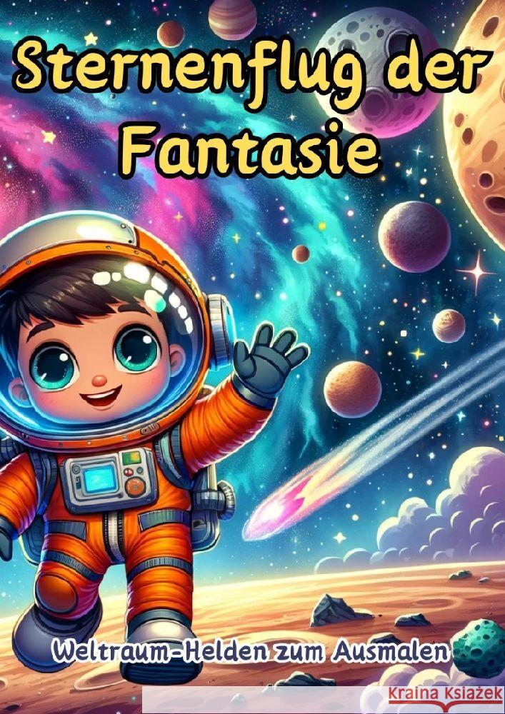 Sternenflug der Fantasie: Weltraum-Helden zum Ausmalen Maxi Pinselzauber 9783384131829 Tredition Gmbh