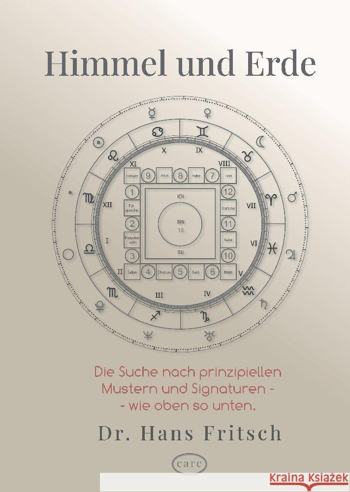 Himmel und Erde: Eine spannende und unkonventionelle Suche nach prinzipiellen Mustern und Signaturen - wie oben so unten. Gabriel Fritsch Hans Fritsch 9783384134578