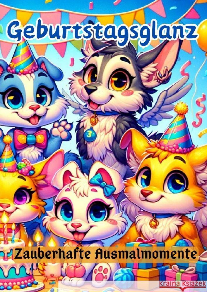 Geburtstagsglanz: Zauberhafte Ausmalmomente Maxi Pinselzauber 9783384140920 Tredition Gmbh