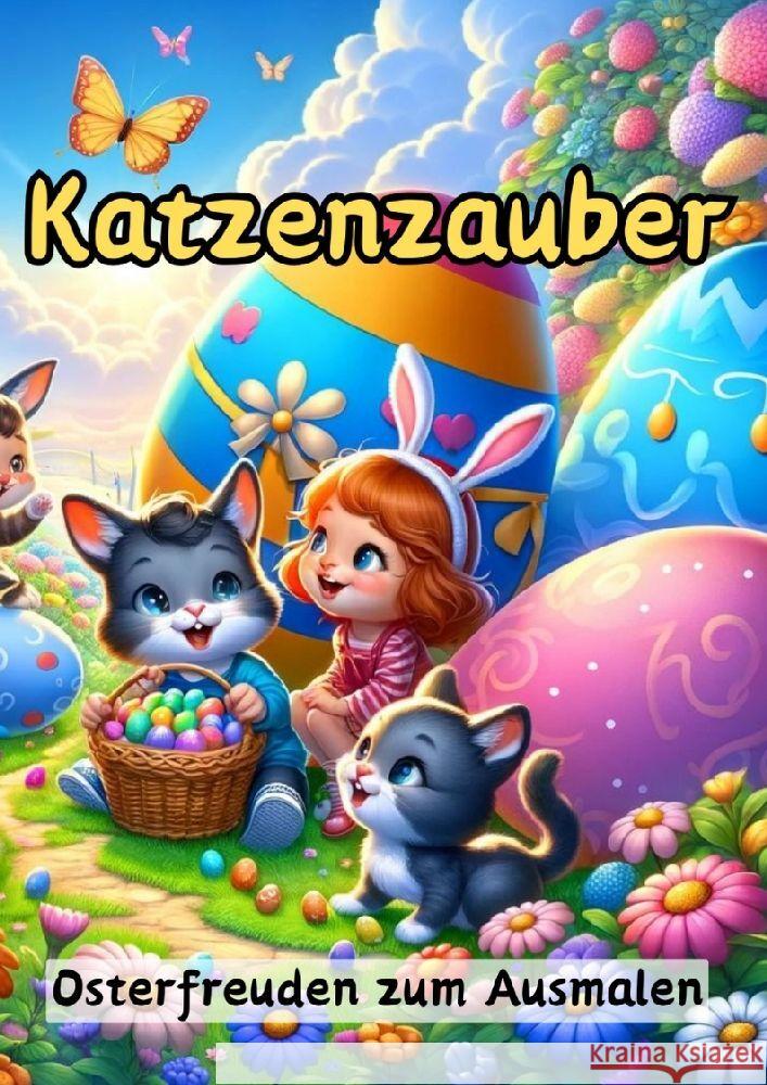 Katzenzauber: Osterfreuden zum Ausmalen Maxi Pinselzauber 9783384170125 Tredition Gmbh