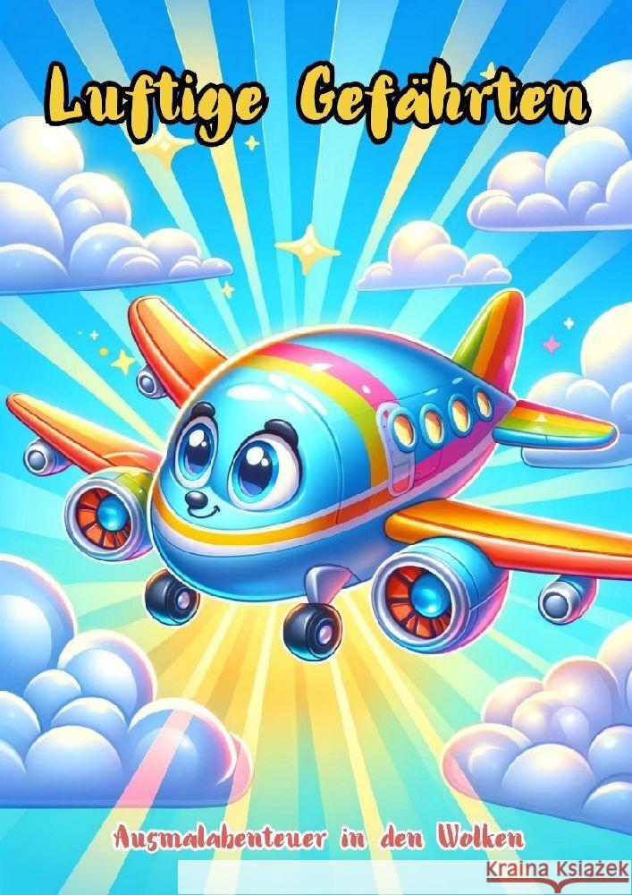 Luftige Gef?hrten: Ausmalabenteuer in den Wolken Maxi Pinselzauber 9783384176295 Tredition Gmbh