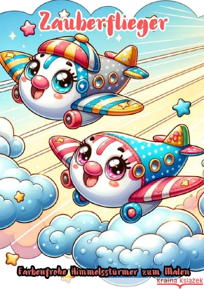 Zauberflieger: Farbenfrohe Himmelsst?rmer zum Malen Maxi Pinselzauber 9783384176301 Tredition Gmbh