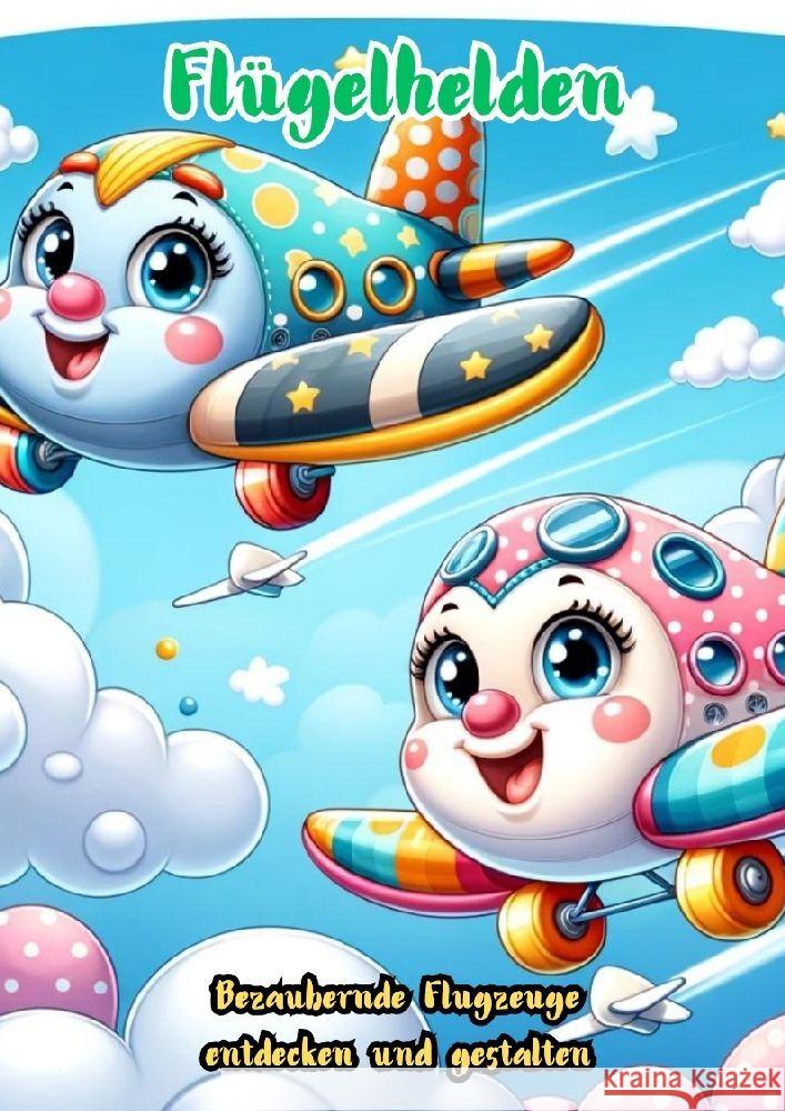 Fl?gelhelden: Bezaubernde Flugzeuge entdecken und gestalten Maxi Pinselzauber 9783384176318 Tredition Gmbh