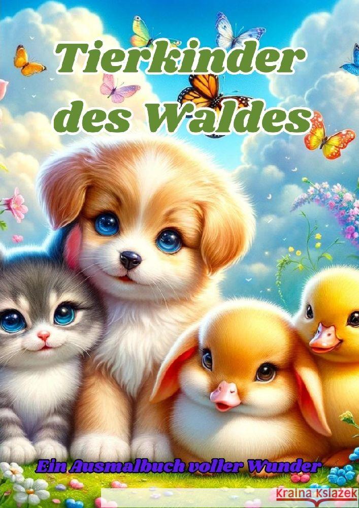 Tierkinder des Waldes: Ein Ausmalbuch voller Wunder Maxi Pinselzauber 9783384176486 Tredition Gmbh