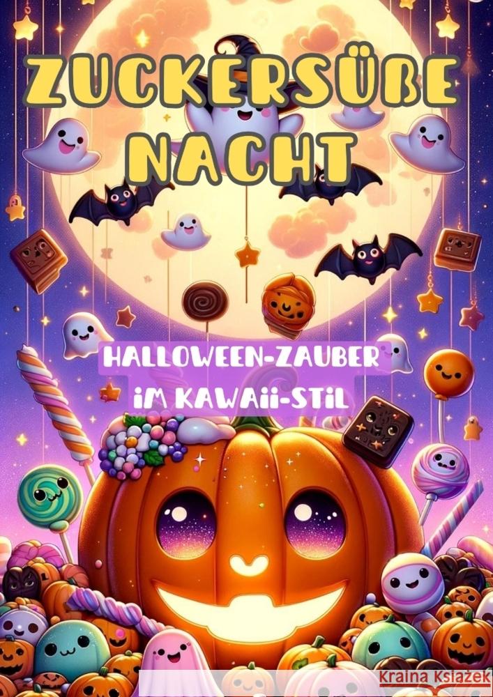 Zuckers??e Nacht: Halloween-Zauber im Kawaii-Stil Maxi Pinselzauber 9783384177841 Tredition Gmbh