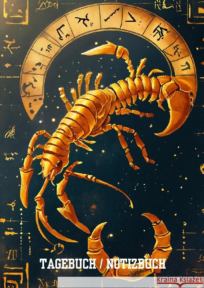 Tagebuch / Notizbuch  Sternzeichen  Skorpion Meinecke, Willi 9783384188144