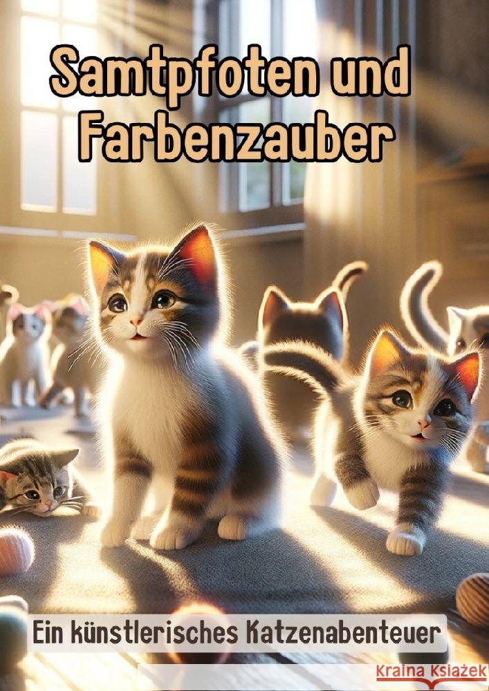 Samtpfoten und Farbenzauber: Ein k?nstlerisches Katzenabenteuer Maxi Pinselzauber 9783384190611 Tredition Gmbh