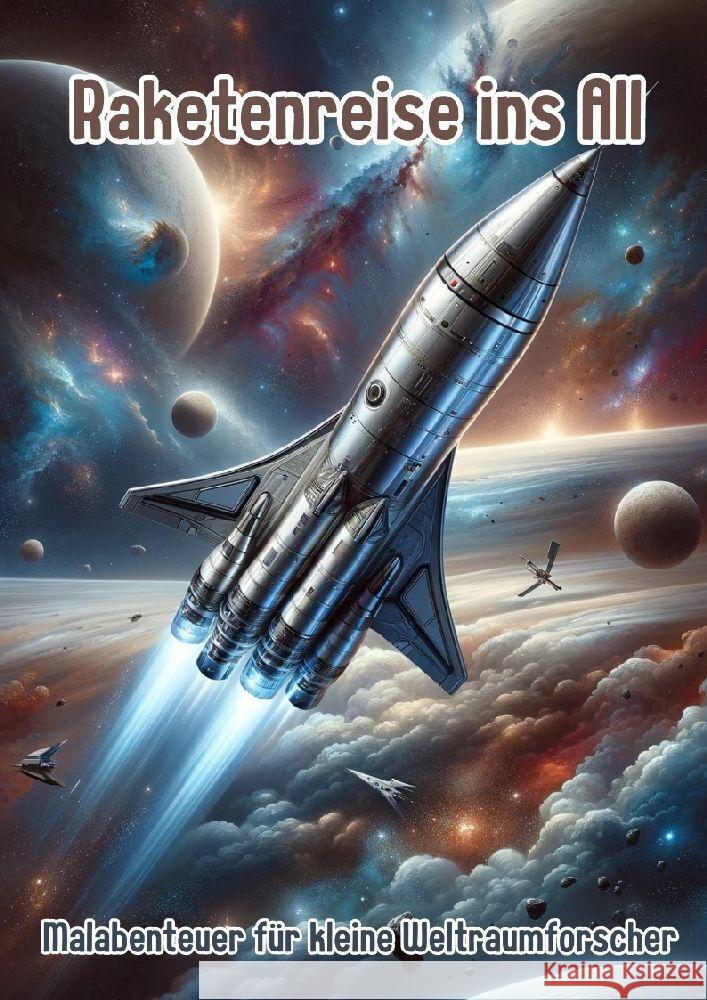 Raketenreise ins All: Malabenteuer f?r kleine Weltraumforscher Maxi Pinselzauber 9783384200235 Tredition Gmbh