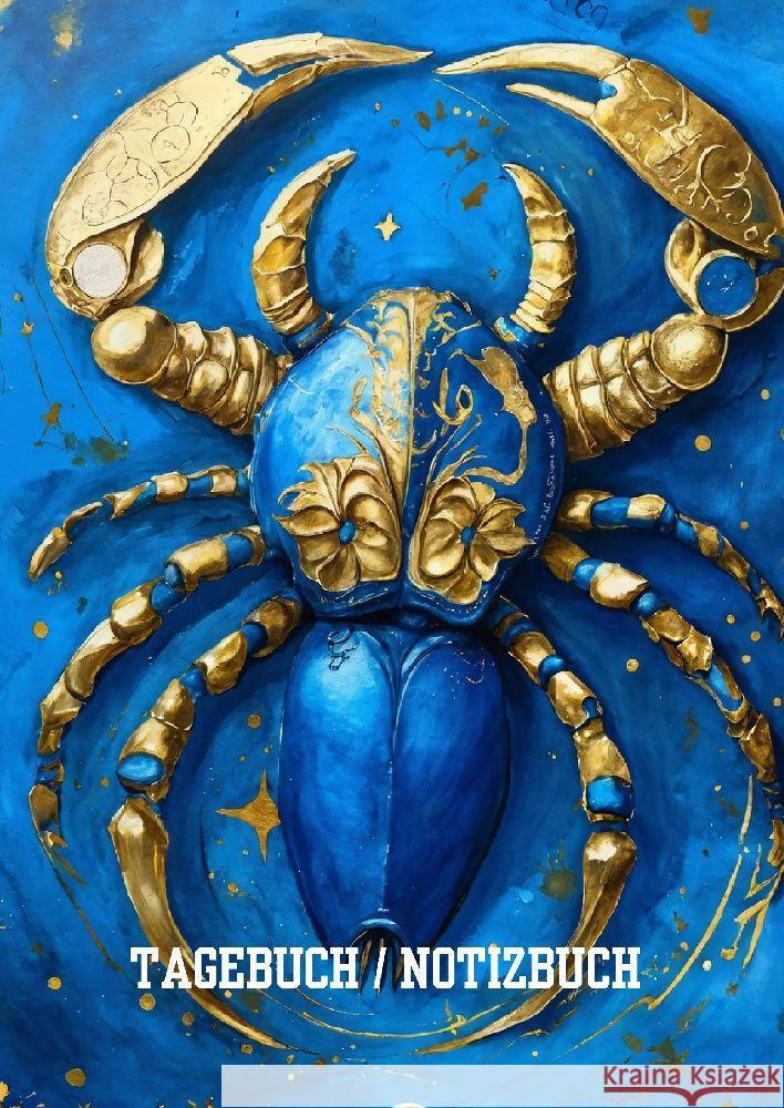 Tagebuch / Notizbuch Sternzeichen Krebs Meinecke, Willi 9783384207401