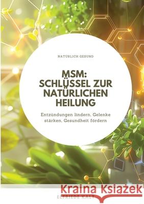 Msm: Schl?ssel zur nat?rlichen Heilung: Entz?ndungen lindern, Gelenke st?rken, Gesundheit f?rdern Elfriede Kalt 9783384259196