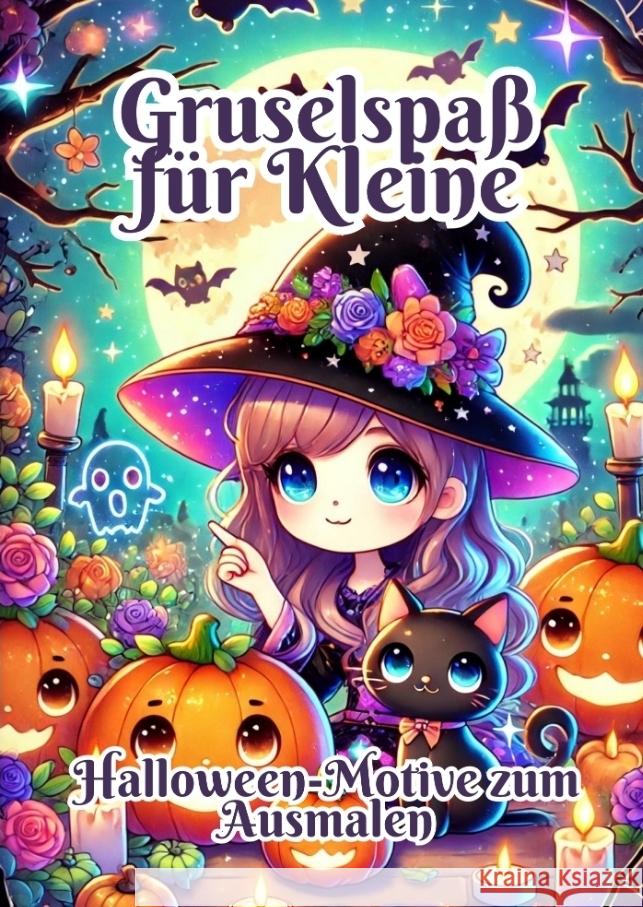 Gruselspa? f?r Kleine: Halloween-Motive zum Ausmalen Fabian Kluge 9783384325983