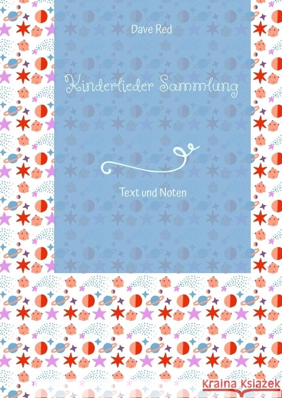 Kinderlieder Sammlung Red, Dave 9783384348050