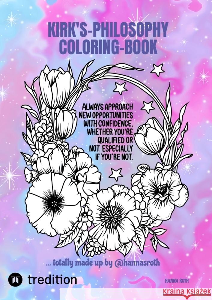 Kirk's-Philosophy-Coloring-Book Roth, Hanna 9783384406279 @hannasroth