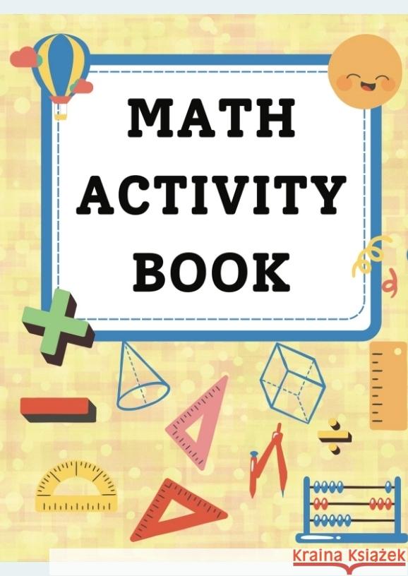 MATH ACTIVITY BOOK Red, Dave 9783384416964