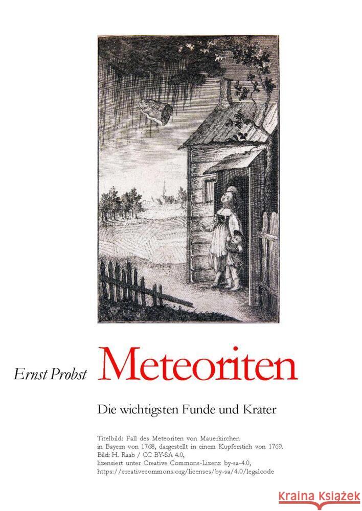 Meteoriten Probst, Ernst 9783384432315 tredition