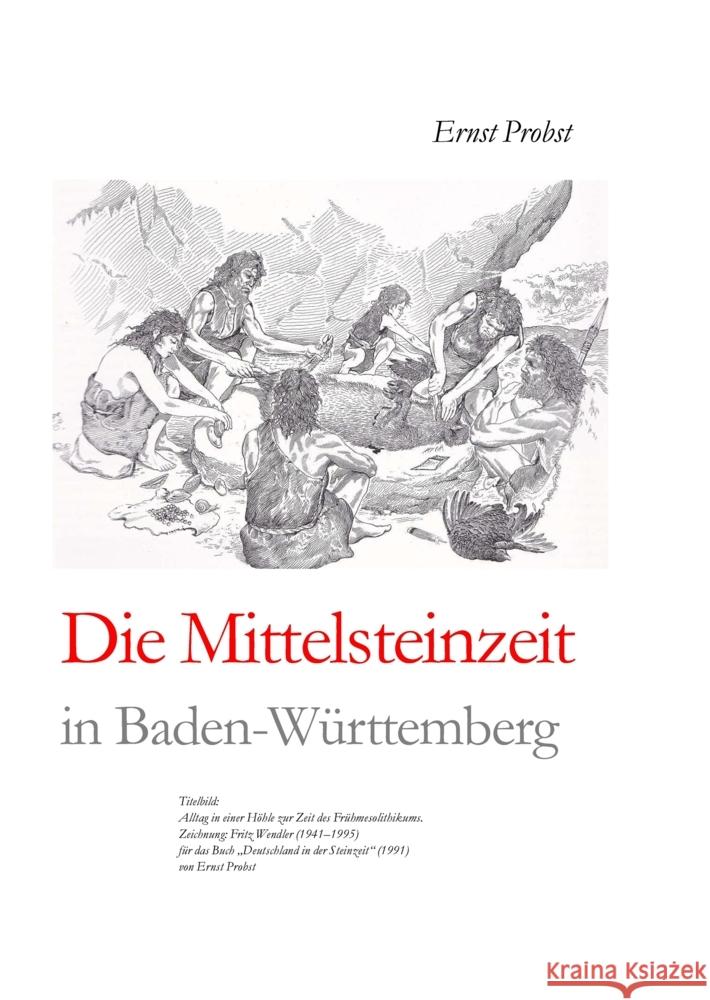 Die Mittelsteinzeit in Baden-Württemberg Probst, Ernst 9783384439406 tredition