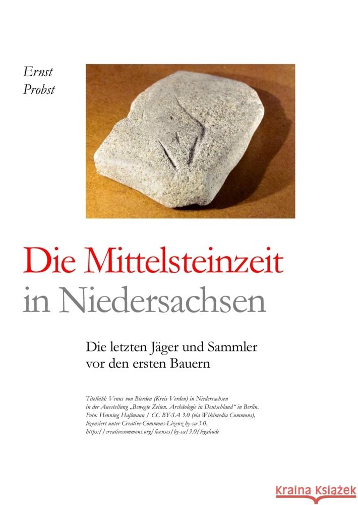 Die Mittelsteinzeit in Niedersachsen Probst, Ernst 9783384444660 tredition