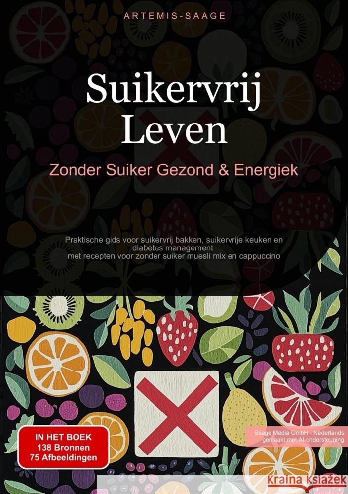Suikervrij Leven: Zonder Suiker Gezond & Energiek Saage, Artemis 9783384448453 Saage Books