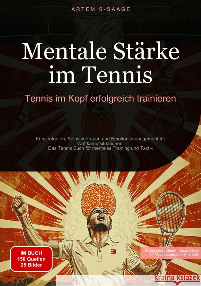 Mentale Stärke im Tennis: Tennis im Kopf erfolgreich trainieren Saage, Artemis 9783384459268