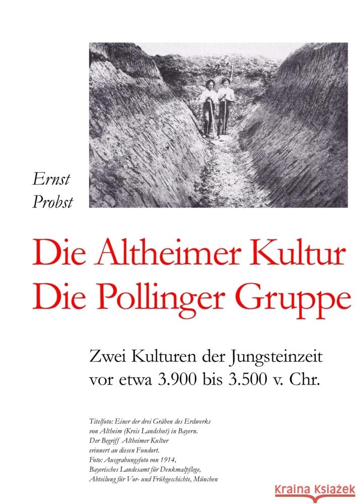 Die Altheimer Kultur / Die Pollinger Gruppe Probst, Ernst 9783384460585 tredition