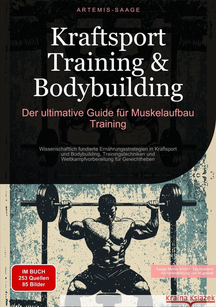 Kraftsport Training & Bodybuilding: Der ultimative Guide für Muskelaufbau Training Saage - Deutschland, Artemis 9783384479129