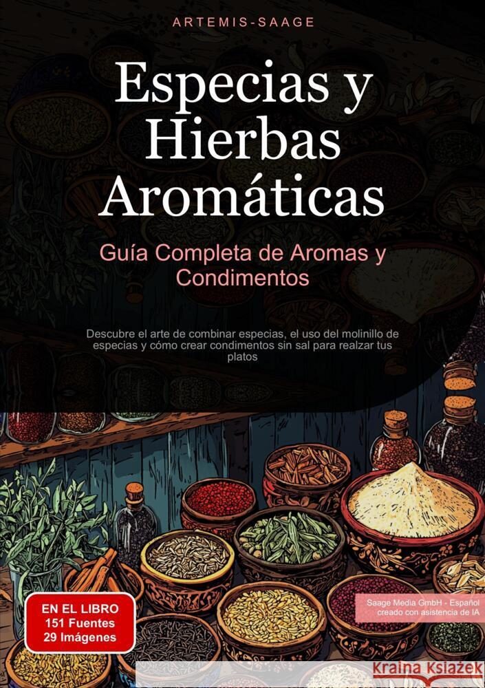 Especias y Hierbas Aromáticas: Guía Completa de Aromas y Condimentos Saage - Español, Artemis 9783384485304 Saage Books