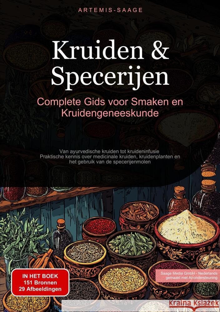 Kruiden & Specerijen: Complete Gids voor Smaken en Kruidengeneeskunde Saage - Nederlands, Artemis 9783384485380 Saage Books