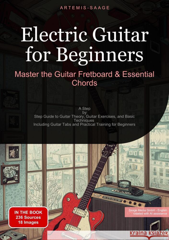 Electric Guitar for Beginners: Master the Guitar Fretboard & Essential Chords Saage - English, Artemis 9783384485533 Saage Books