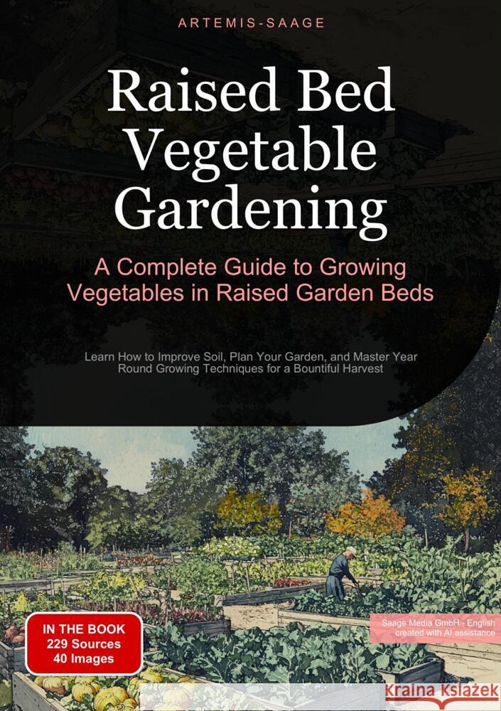 Raised Bed Vegetable Gardening: A Complete Guide to Growing Vegetables in Raised Garden Beds Saage - English, Artemis 9783384486226 Saage Books