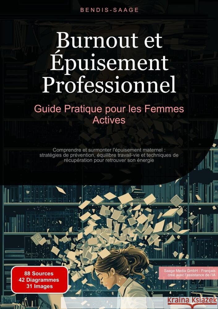 Burnout et Épuisement Professionnel: Guide Pratique pour les Femmes Actives Saage - Français, Bendis A. I. 9783384517142 Saage Books