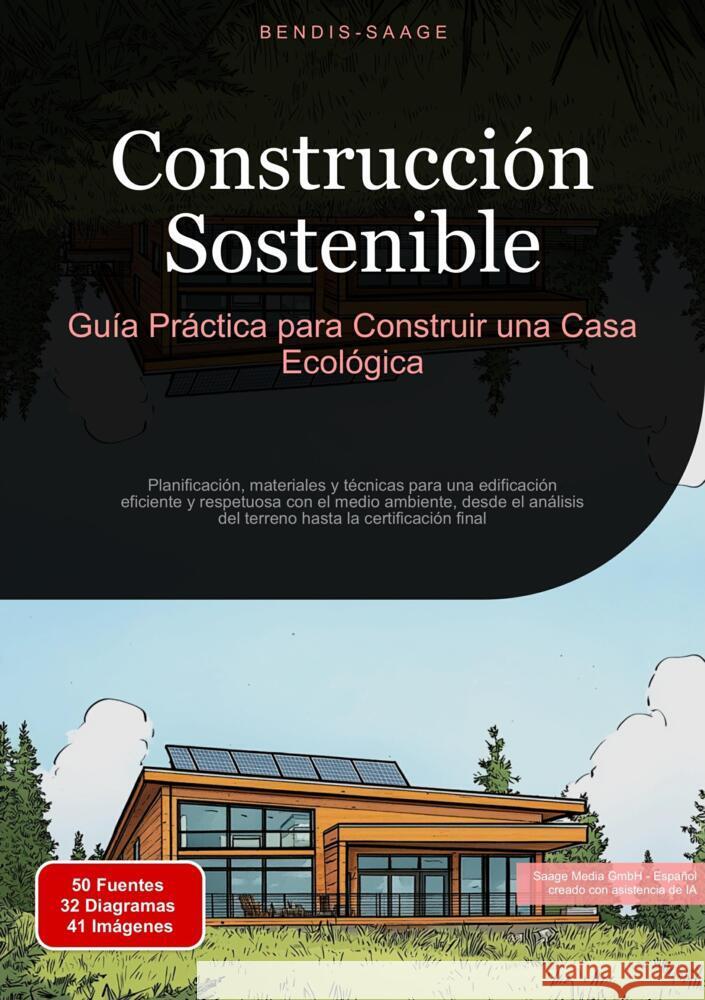 Construcción Sostenible: Guía Práctica para Construir una Casa Ecológica Saage - Español, Bendis A. I. 9783384517579 Saage Books