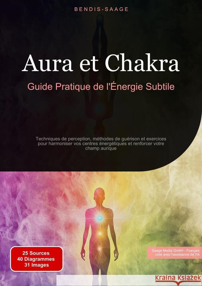 Aura et Chakra: Guide Pratique de l'Énergie Subtile Saage - Français, Bendis A. I. 9783384517838 Saage Books
