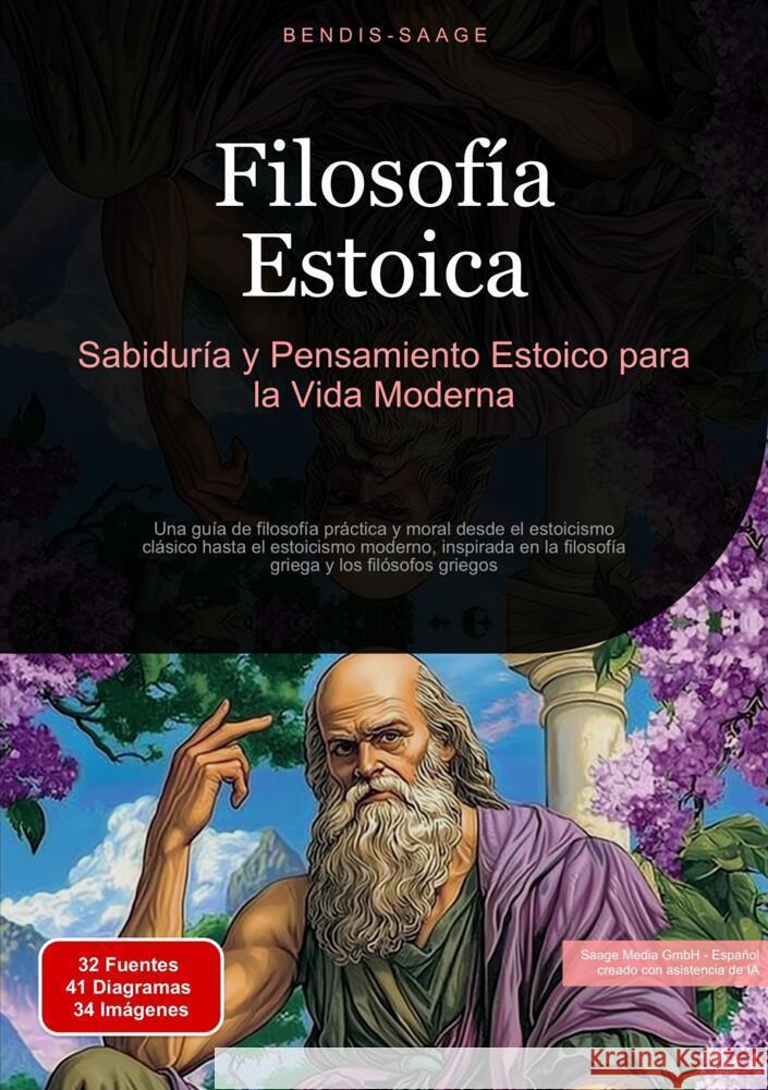 Filosofía Estoica: Sabiduría y Pensamiento Estoico para la Vida Moderna Saage - Español, Bendis A. I. 9783384517975 Saage Books