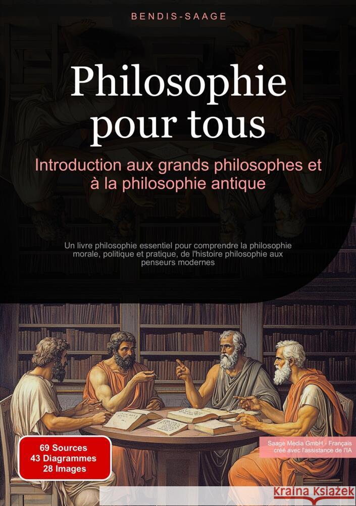 Philosophie pour tous: Introduction aux grands philosophes et à la philosophie antique Saage - Français, Bendis A. I. 9783384519610 Saage Books