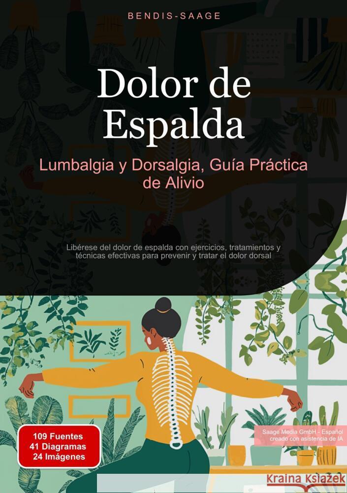 Dolor de Espalda: Lumbalgia y Dorsalgia, Guía Práctica de Alivio Saage - Español, Bendis A. I. 9783384522306 Saage Books