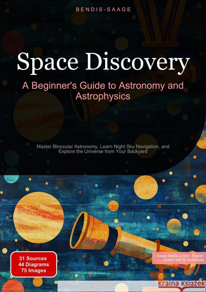 Space Discovery: A Beginner's Guide to Astronomy and Astrophysics Saage - English, Bendis A. I. 9783384524102 Saage Books