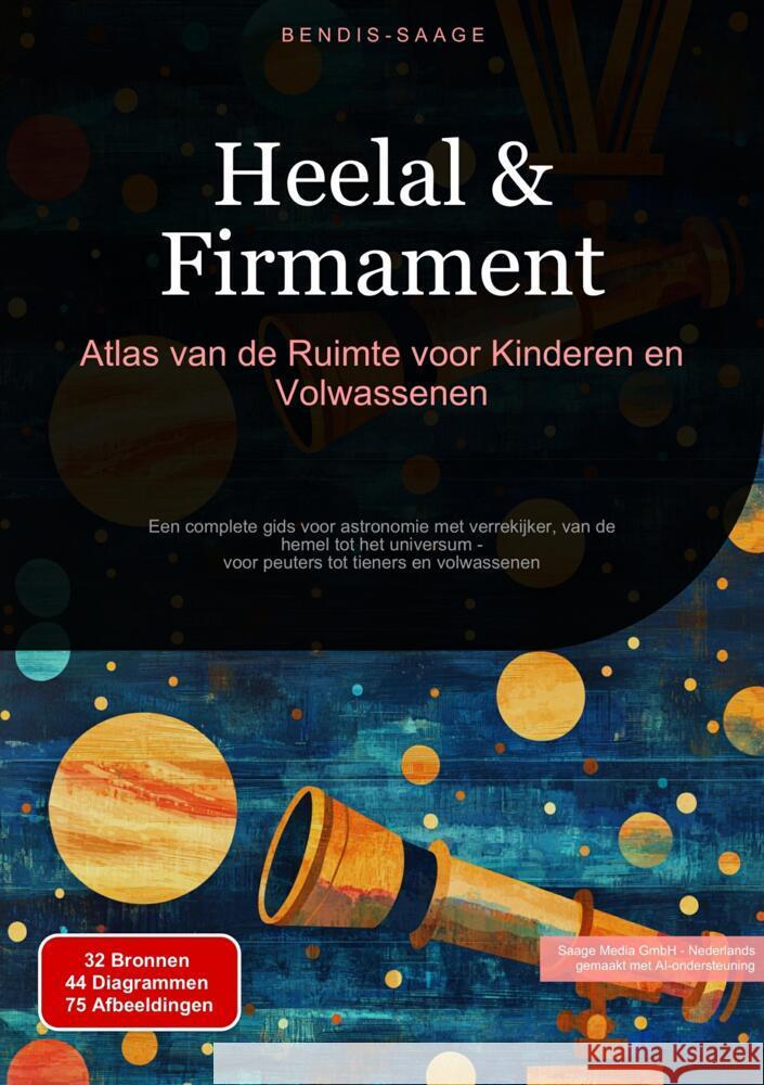 Heelal & Firmament: Atlas van de Ruimte voor Kinderen en Volwassenen Saage - Nederlands, Bendis A. I. 9783384524393 Saage Books