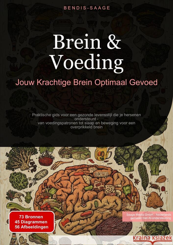 Brein & Voeding: Jouw Krachtige Brein Optimaal Gevoed Saage - Nederlands, Bendis A. I. 9783384526212 Saage Books