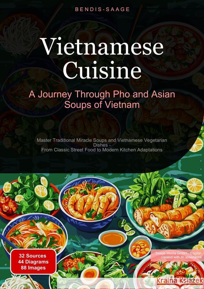 Vietnamese Cuisine: A Journey Through Pho and Asian Soups of Vietnam Saage - English, Bendis A. I. 9783384527981 Saage Books