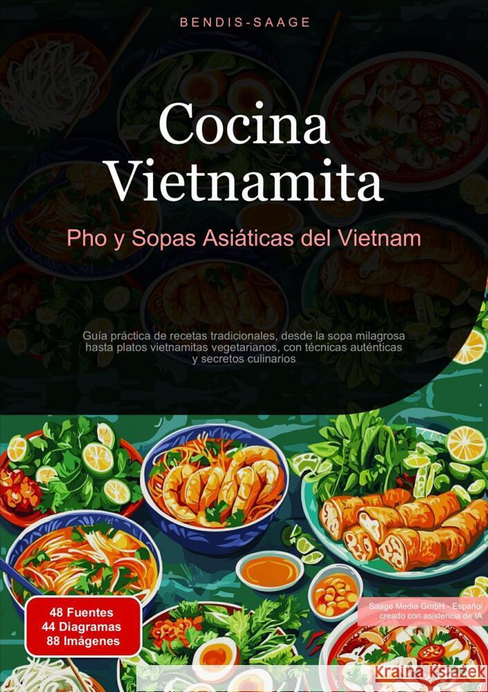 Cocina Vietnamita: Pho y Sopas Asiáticas del Vietnam Saage - Español, Bendis A. I. 9783384528049 Saage Books