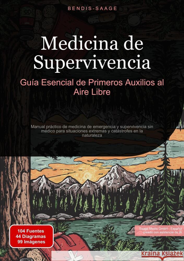 Medicina de Supervivencia: Guía Esencial de Primeros Auxilios al Aire Libre Saage - Español, Bendis A. I. 9783384530301 Saage Books