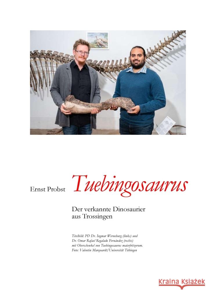 Tuebingosaurus Probst, Ernst 9783384561718 tredition