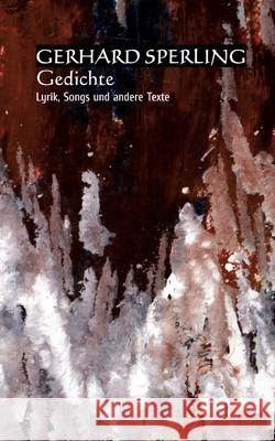 Gedichte Sperling, Gerhard 9783384632715