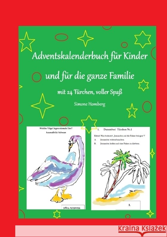 Adventskalenderbuch für Kinder und für die ganze Familie, Weihnachten, Weihnachtsgeschenk, Geschenkbuch Homberg, Simone 9783384723666 tredition