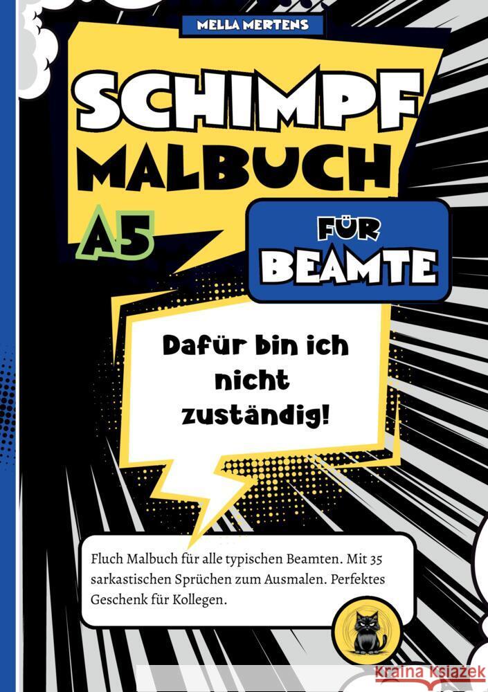 Schimpfmalbuch für Beamte Mertens, Mella 9783384788702